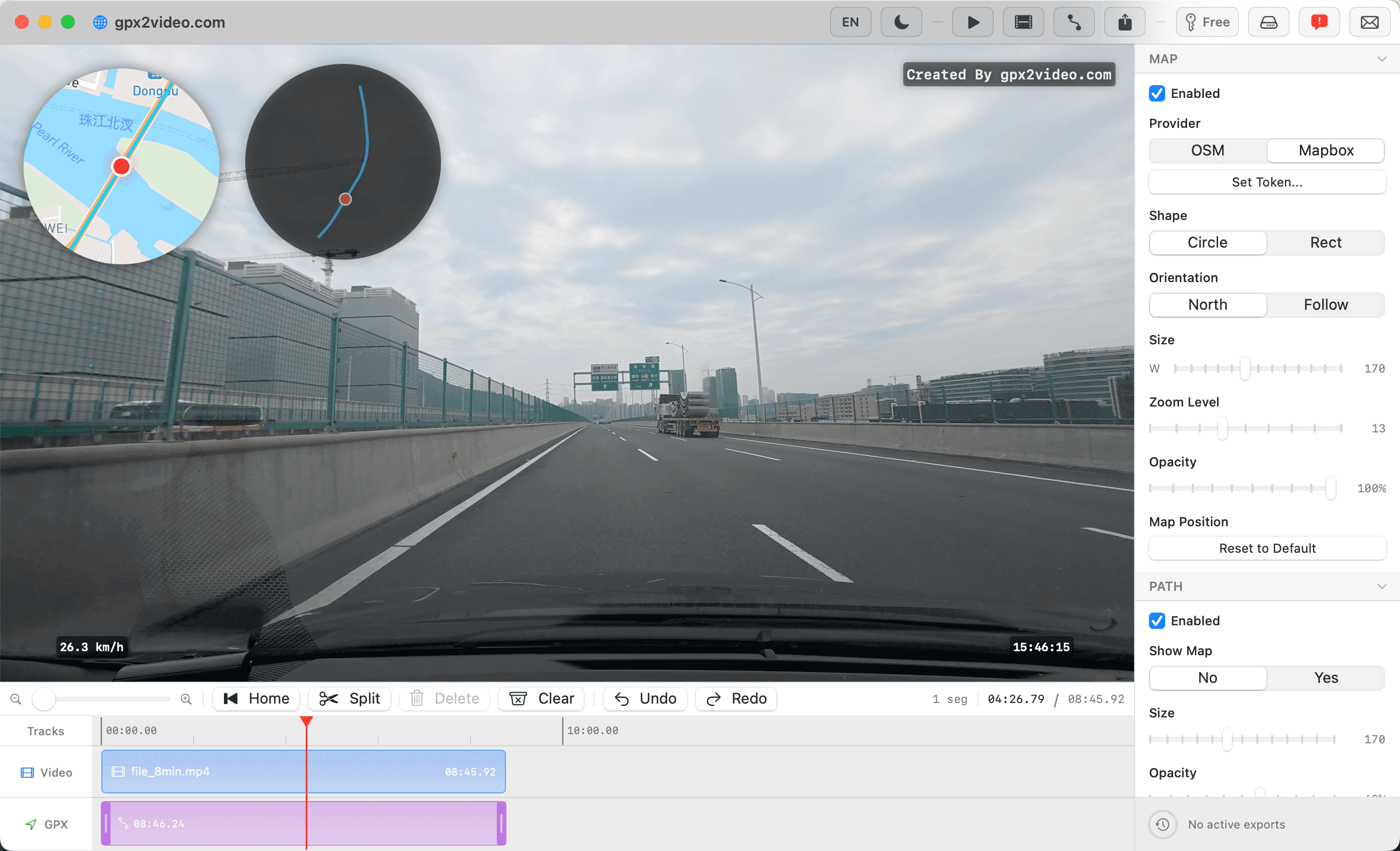 gpx2video